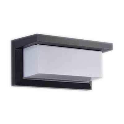 China Contemporary Modern Polycarbonate Bathroom Hallway Lighting Indoor Hotel Wall Sconce for sale