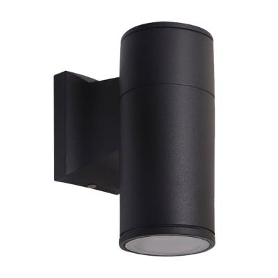 China Tempered Glass Cylinder Fence Modern Pathway Outdoor Decorated Wall Light for sale