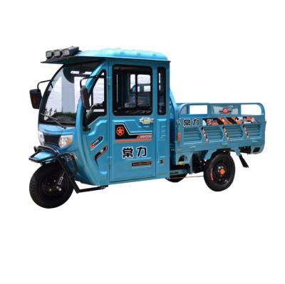 China Hot sale cargo motorized tricycles changli tricycle van truck electric cargo tricycle for sale