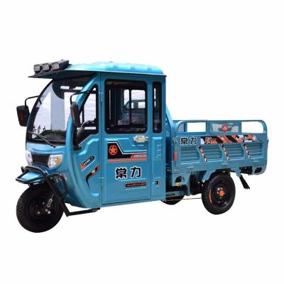 China Cargo sale of passenger and freight dual-function electric tricycles/fully enclosed cabin electric tricycles/cabin opens three doors for sale