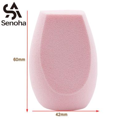 China Wholesale Makeup Sponge Senoha Sponge Blender Blender Cosmetic Wholesale Cosmetic Flat Pink Sponge Eco-friendly Very Soft Blender for sale