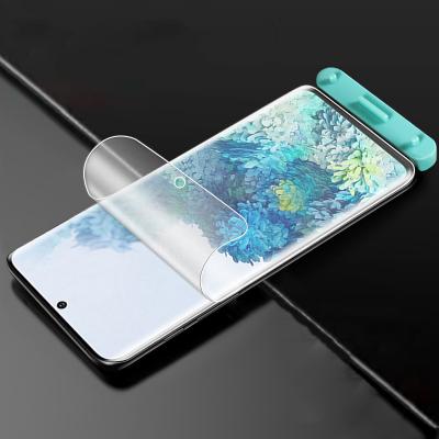 China Anti-fingerprint Hydrogel Screen Protector Film For Samsung S20 S20+S20 Ultra Hd Clear Full Cover Tpu Matte for sale