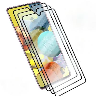 China Mobile phone tempered glass screen protector for Samsung Galaxy A51 A71 A12 A31 A41 A11 screen protector film for sale