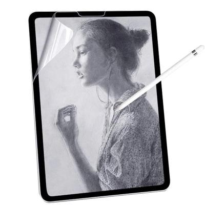 China PC / notebook paper like screen protector ipad film PET painting write for Apple iPad Air 4 screen protector for sale