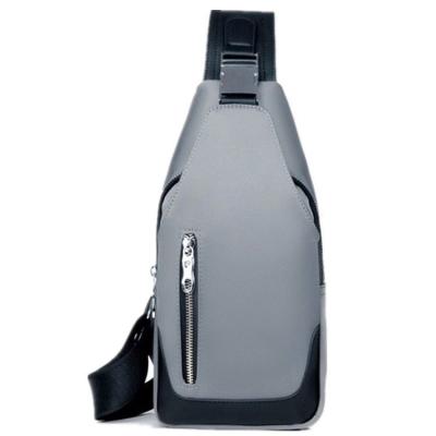 China Fashion OEM Wholesale Anti Theft Custom Waterproof Cross - Body Sling Bag For Men for sale