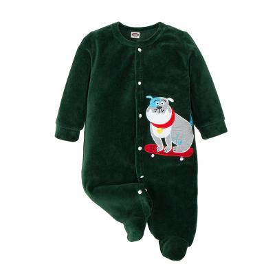 China Spring Newborn Autumn Baby Clothes Popular Baby Rompers Cartoon Print Children's Clothing Overalls Factory Sale Spring for sale