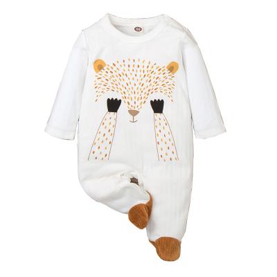 China 2022 Anti-wrinkle baby clothes sets top cotton personalized animal pattern baby clothes for sale