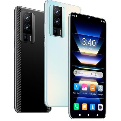 China Dual SIM Card 2022 Newest PRO Version 7.2 Android10 Dual Inch K60 Smartphone Global Full Face Fingerprint Unlocked Dual Sim Cell Phones for sale