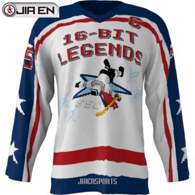 China Shirts & Tops Custom Youth Hockey Tank Tops With Latest Designs Custom Logo Funny Hockey Tank Tops for sale