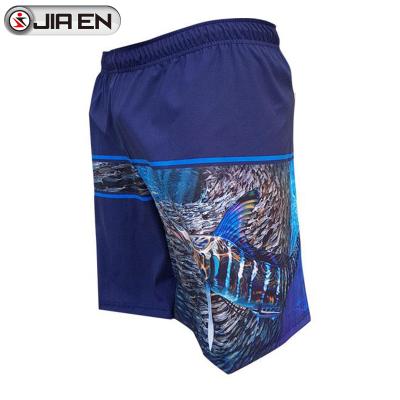 China Latest Antibacterial Custom Fishing Shorts Sublimated Fishing Board Shorts for sale