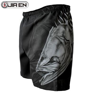 China Antibacterial Men Fishing Shorts Wholesale Sublimation Custom Fishing Shorts for sale