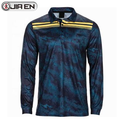 China Polyester Tank Top Antibacterial Sublimated Custom Fishing UV Protection Long Sleeve Fishing Shirt for sale