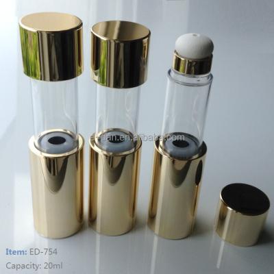 China Eco-friendly Popular Foundation 20ml Empty Stick Tube With Sponge Applicator for sale