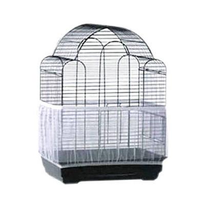 China Breathable Large Pet Parrot Cockatiel Universal Nylon Adjustable Shell Skirt Traps Net Bird Cage Cover for sale