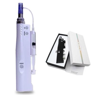 China Free Portable Injector Water Wrinkle Remover Needle Skin Mesogun Vital Acid Injection Microneedle Mesotherapy Reduce Sagging Skin 2 in 1 for sale