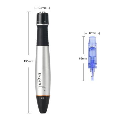 China Dr. Automatic Micro Needle Pen Microneedling System Meso Pen Last Syllable A1 Mesotherapy Skin Rejuvenation Machine Wired Electric Microneedles for sale