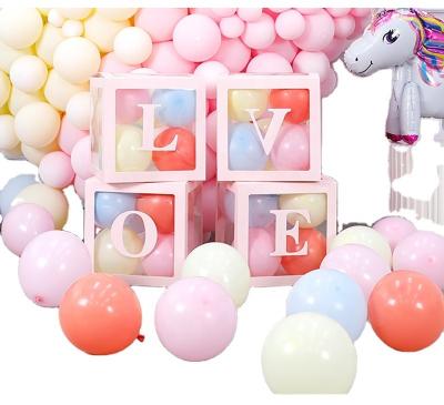 China Pink Metallic Balloon Garland Party Decoration Balloon PVC White Gold Latex Material for sale