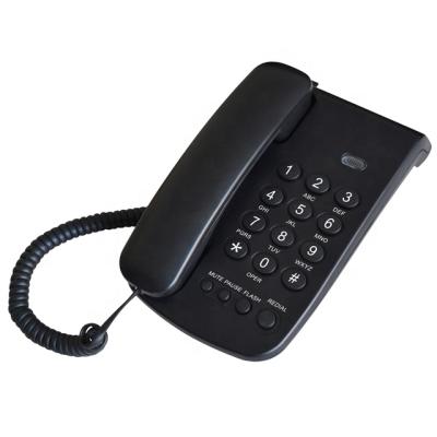 China Cheap Basic Tethered Callback Telephone Set With Switchable Pulse/Tone Modes for sale