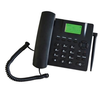 China Handsfree GSM Desk Fixed Cordless Phone FWP with Hotline, FM and Autodial MP3 Radio for sale