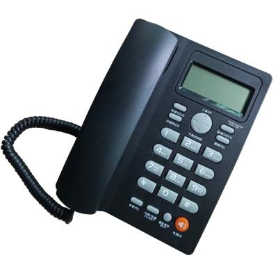 China New Quality Landline Two Way Current Analog Handsfree Call ID Tethered Phone in Fast Delivery and Small MOQ for sale