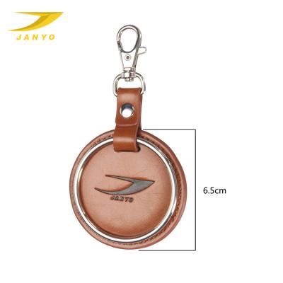 China Carry Strap Keyrings Vintage Vegan Leather Detachable Genuine Leather Bag Logo Gift Custom Print Metal Customized Box Time for sale