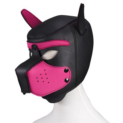 China Hot Selling SM Fun Dog Headgear Sexy Sex Education Adult Supplies Bondage Slave Dress Cosplay Toys for sale