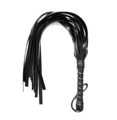 China PU Leather Woman Sexy Lingerie Whip BDSM Bondage Flogger Plush Leather Sex Slave Handcuffs Slave Exotic Bondage Accessories Toys for sale