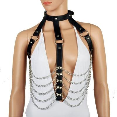 China Sexy Bondage Fun Women Bondage Women Body Chain Bra New for sale