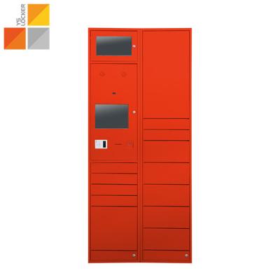 China 6 Door Locker Small 6 Door Locker Utilities YS Parcel Box Steel Smart Delivery Storage Express Locker for sale