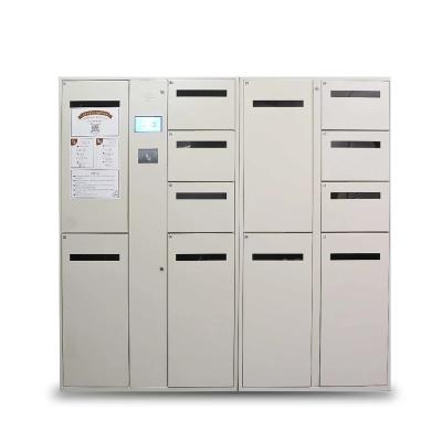 China Community Center Pin Recognition Drop And Take Storage Hotel Locker for sale