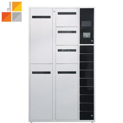 China Cold-rolled Galvanized Steel Airport Convenient Electronic Luggage Touch Screen Smart Locker For Hotel for sale