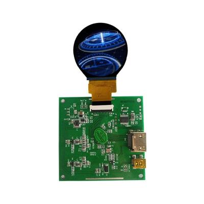 China Industrial touch screen 2.1 inch IPS round tft display with 480*480, SPI interface, driver IC, ST7701S capacitive touch display 40 pins for sale