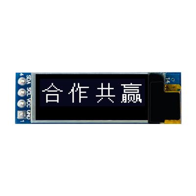 China Industrial screen 0.91 inch 128x32 lcd display monochrome oled module ssd1306 for sale