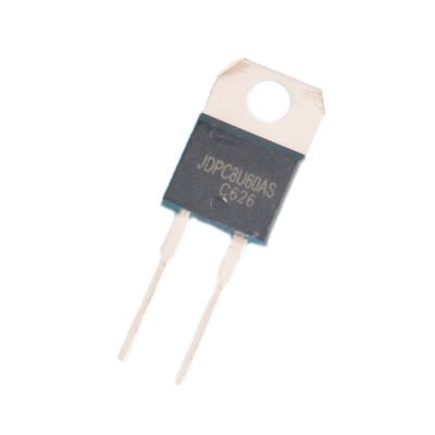 China Low tension forward & RECOVERY DIODE JDPC8U40AS 8A/400V Low Current Leakage FRD Diode SOFT trr | 21NS TO-220 for sale