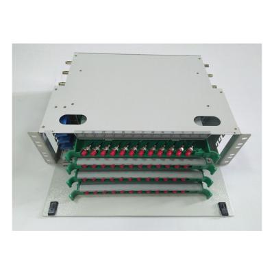 China Factory Customized 48 Core Odf 480*300*135mm Rack Mount Unit Box Fiber Optic Distribution Frame for sale