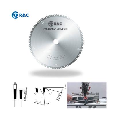 China Cutting Aluminum China Supplier 20/25.4/30Mm Bore Aluminum Angle Cutting Two Saw Blade for sale