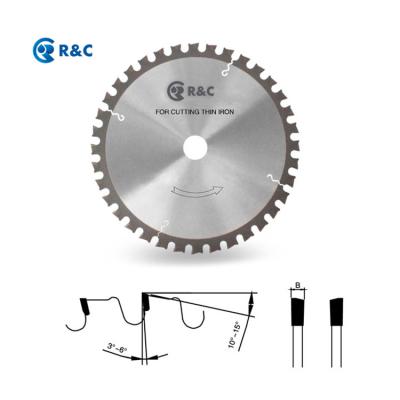 China Cutting Steel Competitive Price 24/40/38/52/80 Teeth 0.3Mm Stainless Steel Cutting Saw Blade for sale