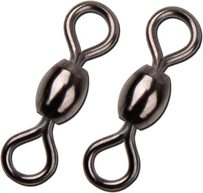 China For Fishing Fishing Crane Barrel Swivel Copper with Black Finish Solid Stainless Steel Nickel Ring Corrosion Resistant for sale