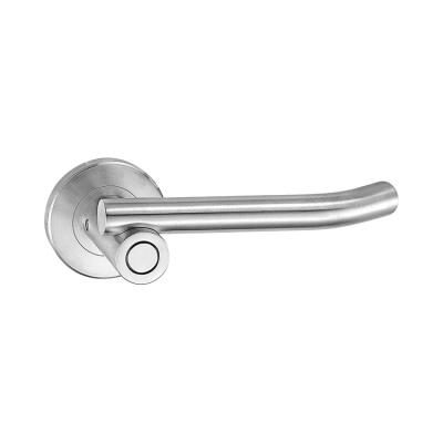 China Modern high quality fire resistant door handles and locks entry security door hinged 316 grade stainless steel door pull handle for sale