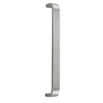 China Modern One Installation Satin Stainless Steel Side Pull Handles For Wooden Doors for sale