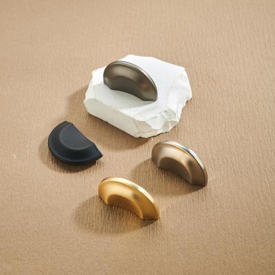 China Modern AKADA Modern Gold Drawer Pull Bathroom Black Door Pulls Handles Sideboard Knobs For Furniture for sale