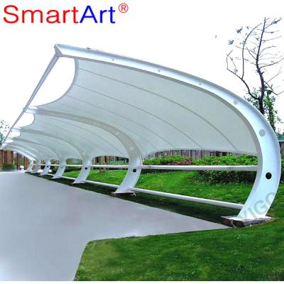 China Outdoor Smartart 2022 Prefab Buildings / Cheap Garage / Parking Lot Shade for sale