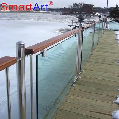 China Design and Customize 2022 Spit Covers Glass Railing Balustrade from Smartart China Supplier for sale