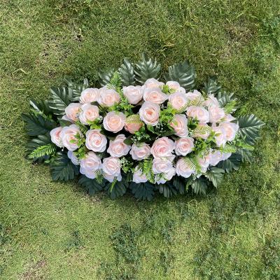 China Eco-friendly Factory For Sale Restaurant Table Decoration 49 Pink Rural Artificial Flowers New for sale