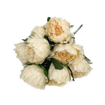 China BS0016 Marketpeony Factory Wholesale Eco-friendly Artificial Peony Flowers Bouquet For Decoration for sale