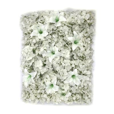 China Eco-friendly Popular New Designed Artificial Silk Flowers Wall Wedding Backdrops Wedding Decoration for sale