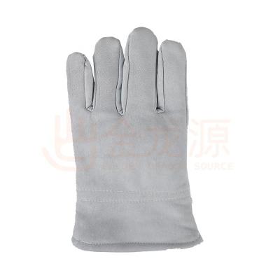 China Comfortable And Flexible Provide Winter Motorcycle Hand Protection Safety Working Industrial Leather Work Gloves for sale