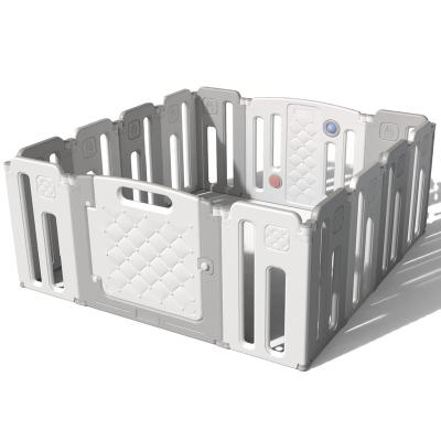 China Newest Modern Plastic Factory Direct Selling Plastic Nursery Furniture Online Style Kids Aesthetic Playpens Folding Baby Playpen Fence for sale