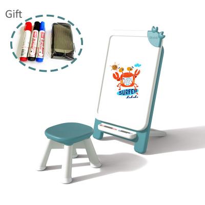 China Wrinting Children's Painting Kids Multifunction Learning Gift Maker Graft ABST Children's Painting Board with Plastic Toy Storage Kids Drawing Board Sets for sale