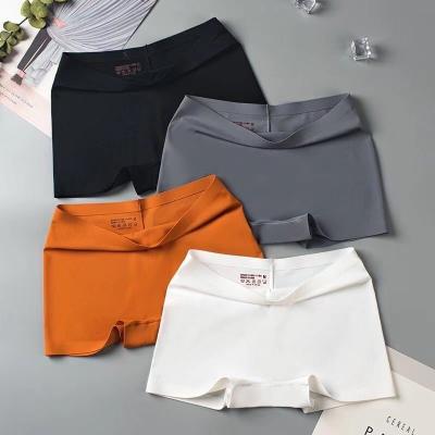 China XuanLing Dropshopping Solid Color Breathable Thin Women Underwear Safety Pants Seamless Shorts for sale